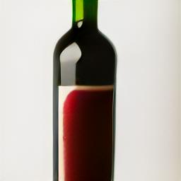 generated: a bottle of red wine #0